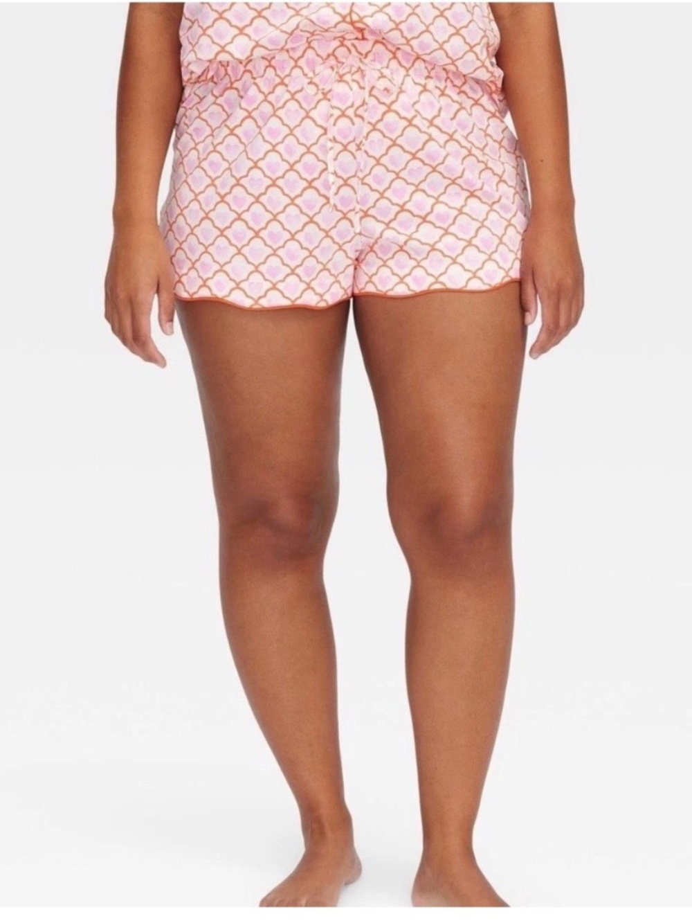 Roller Rabbit x Target Women's Pink & Orange Printed Sleep Shorts. Sz XL.